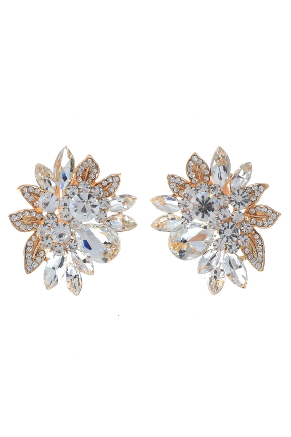 Crystal Clip-On Earrings