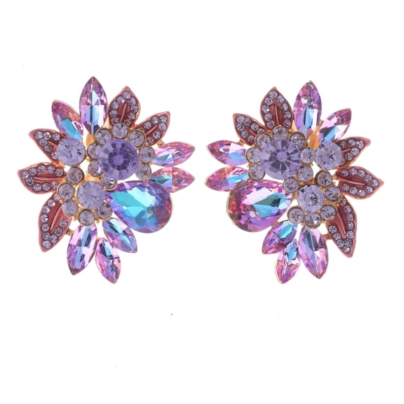 Crystal Clip-On Earrings