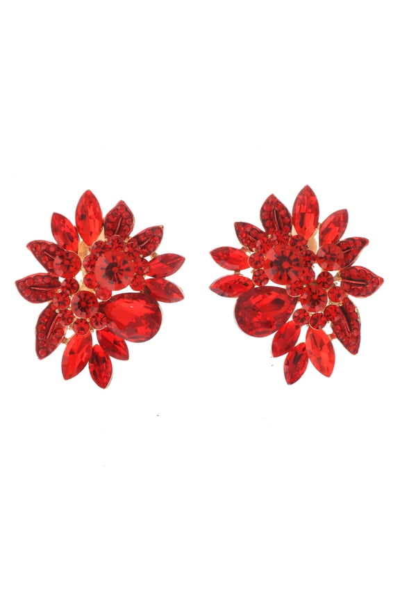 Crystal Clip-On Earrings