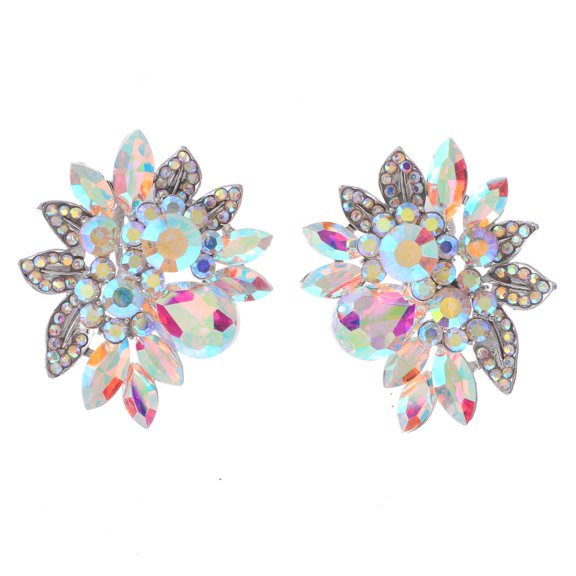 Crystal Clip-On Earrings