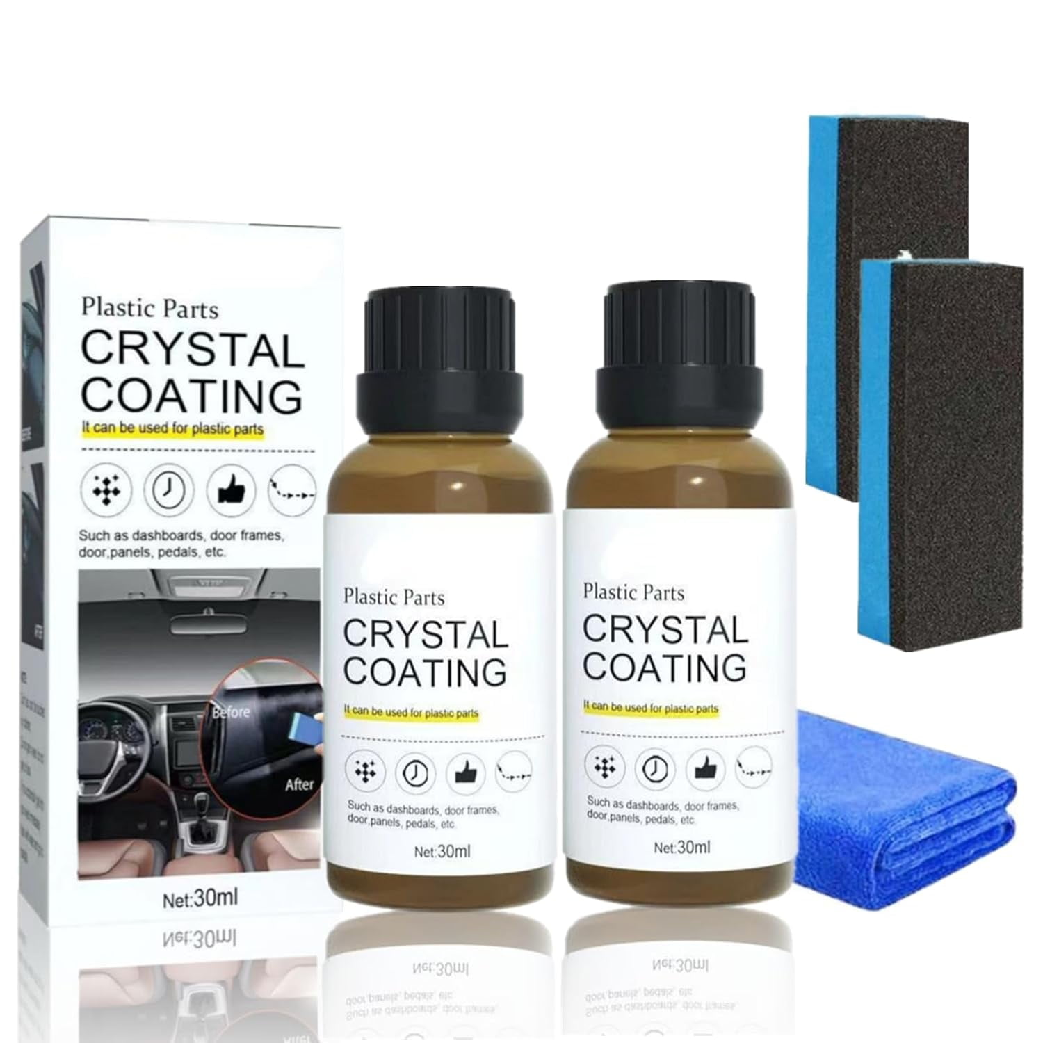 Crystal Coating For Car Plastic Parts