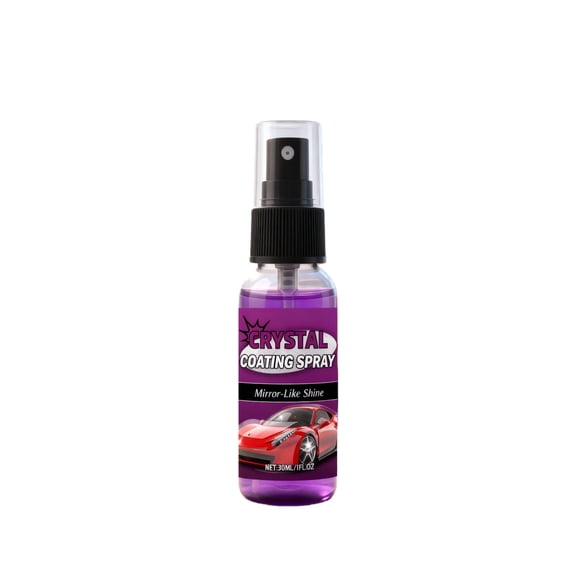 Crystal Coating Spray For Car, Automotive Paint Protection Spray, Gloss Enhancement And Scratch Resistance, 30Ml/1.01Oz Plastic Bottle