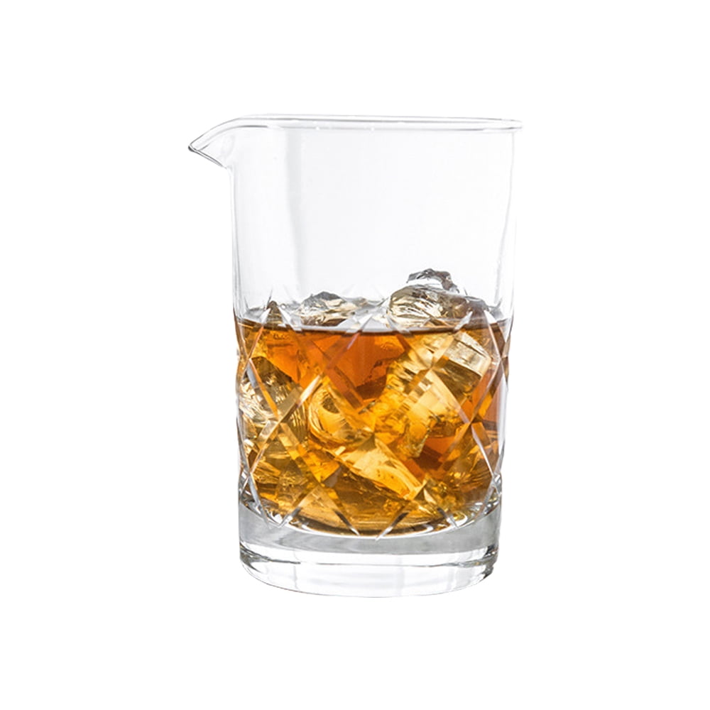 Crystal Cocktail Mixing Glass Seamless Mixing Pitcher for Stirred