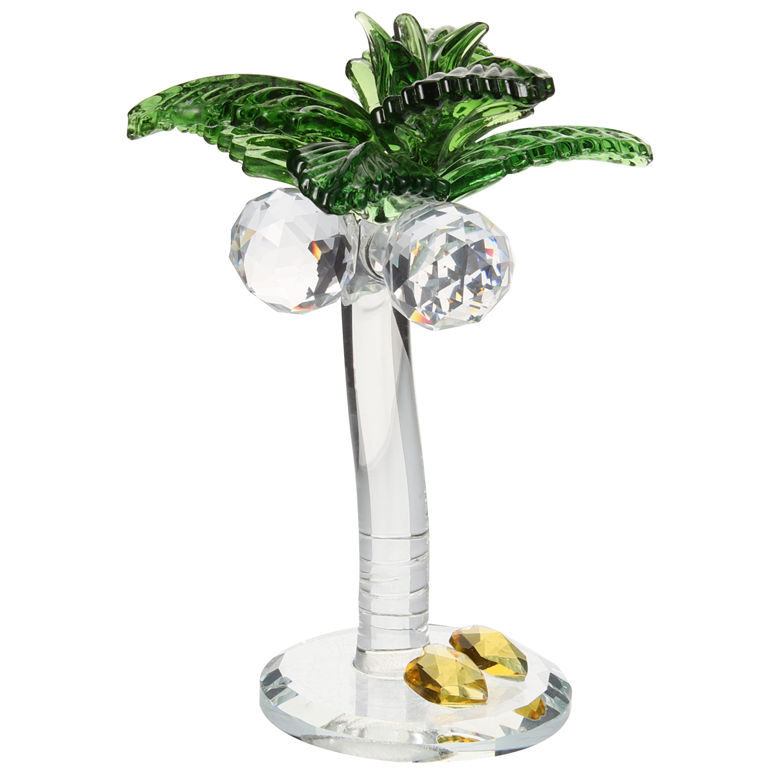 Crystal Coconut Tree Houseplants Palm Tree Crystal Desktop Tree Feng