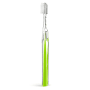 Supersmile Crystal Collection Toothbrush, 45 Degree Angled, Soft, Green Peridot