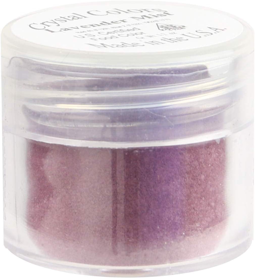 Crystal Color Dust Crystal Color Powder Food Coloring, One Jar of 2.75 Grams - Lavender ...