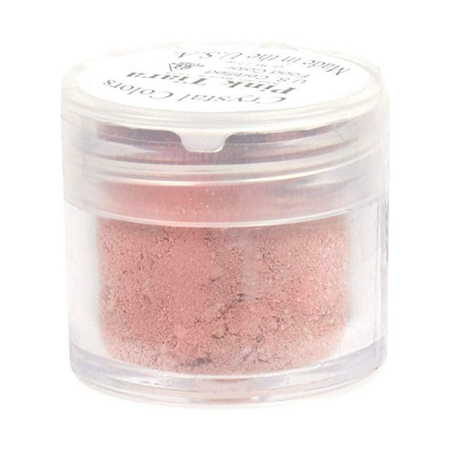 Crystal Color Powder Food Coloring, One Jar of 2.75 Grams Pink Tiara