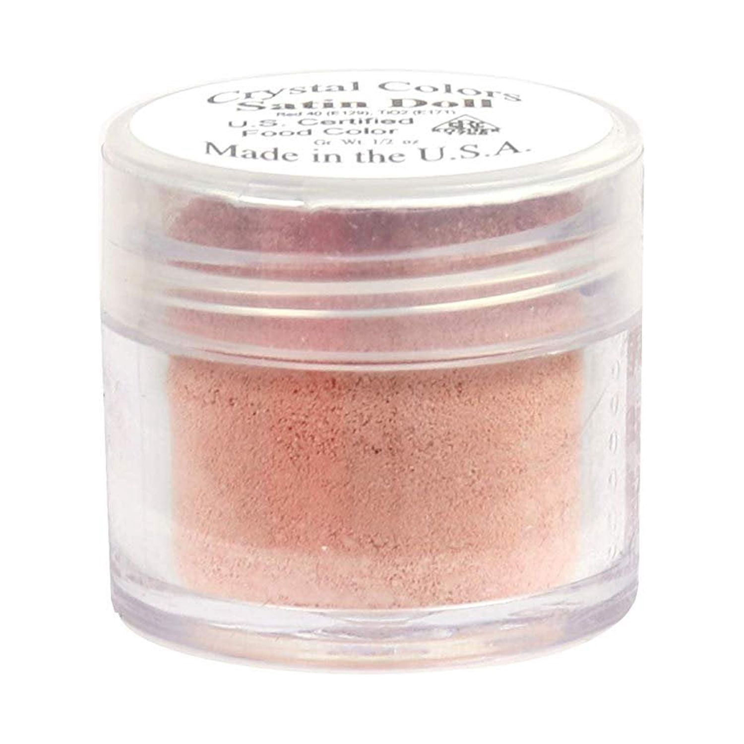 Crystal Color Dust Crystal Color Powder Food Coloring, One Jar of 2.75 Grams - Satin Doll ...