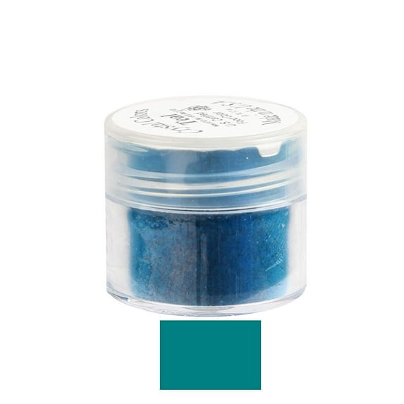 Crystal Color Powder Food Coloring, One Jar of 2.75 Grams - Teal