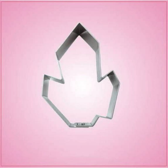 Crystal Cookie Cutter 3-1/2 inches by 2-1/2 inches