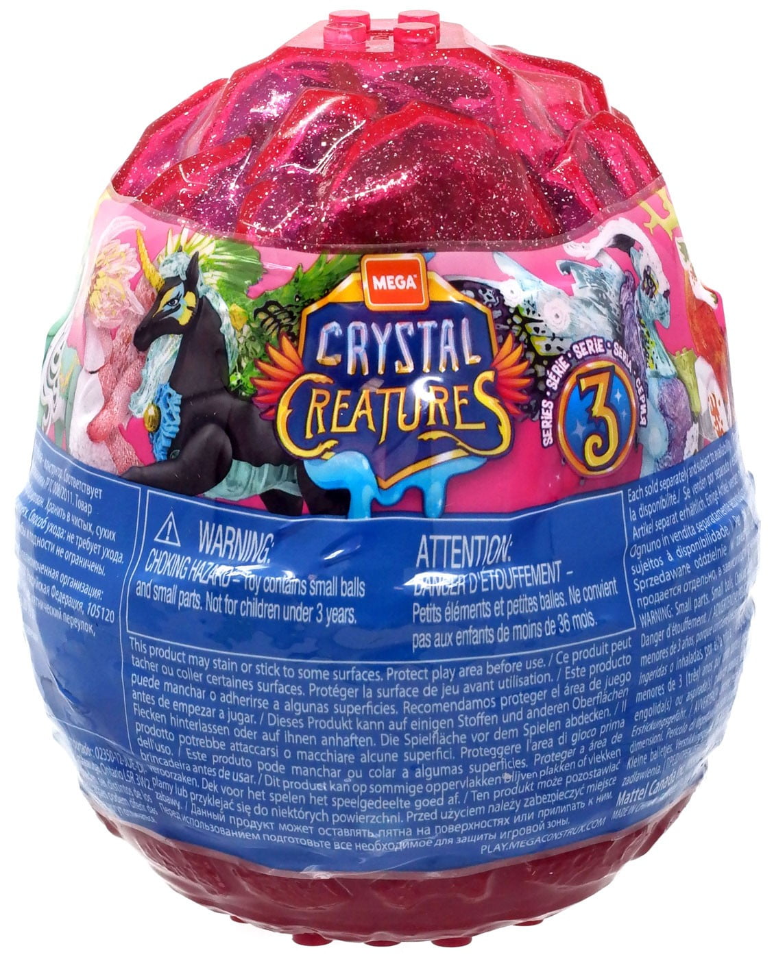 Crystal Creatures Series 3 Slime Egg Mystery Pack