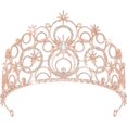 thumbnail image 1 of Crystal Crowns for Women, Crystal Bubble TiaraBride Royal Queen Headband Princess Headpieces for Women Bridal Wedding Prom Birthday Party Crowns, 1 of 9