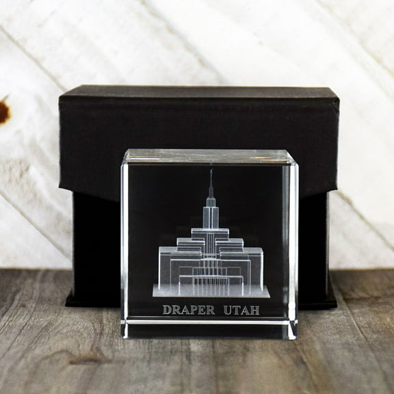 Crystal Cube Draper Temple