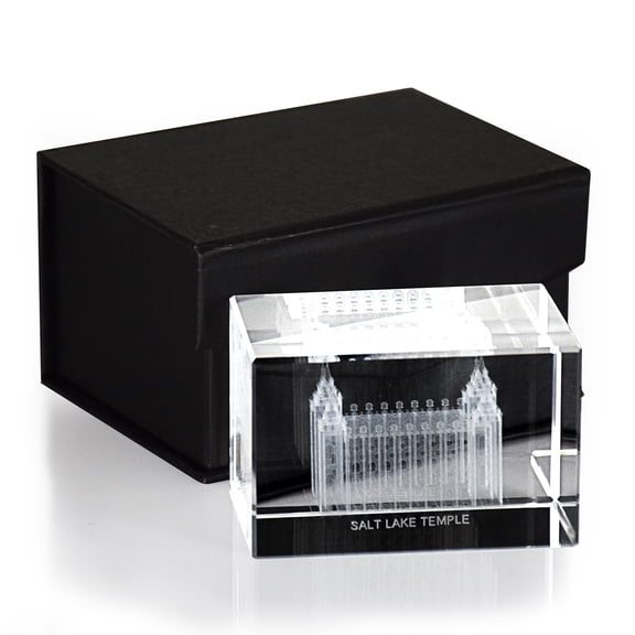 Crystal Cube Temple Salt Lake