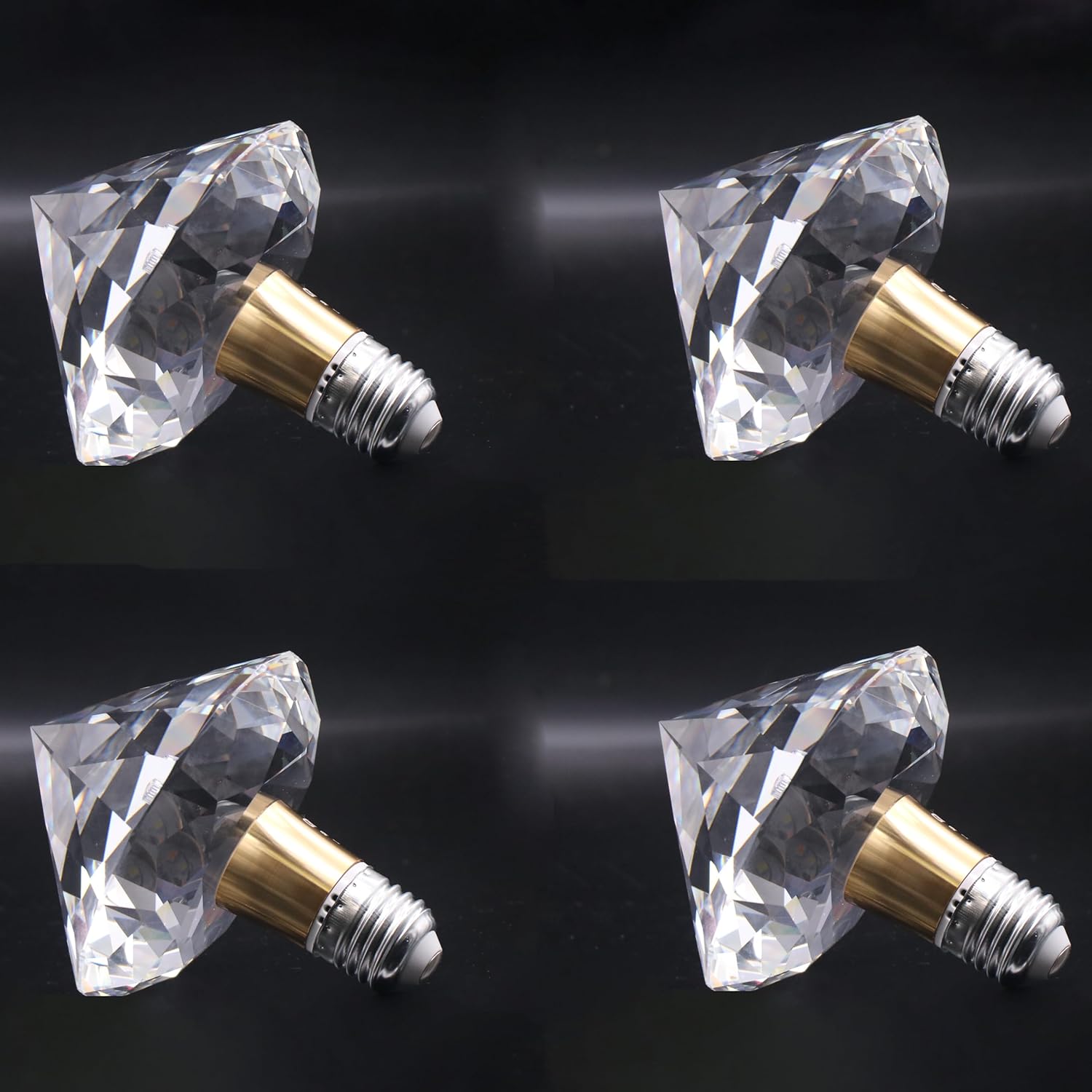 Crystal Decorative LED Light Bulbs 5 Watt(Equivalent 40w),Fancy Unique ...