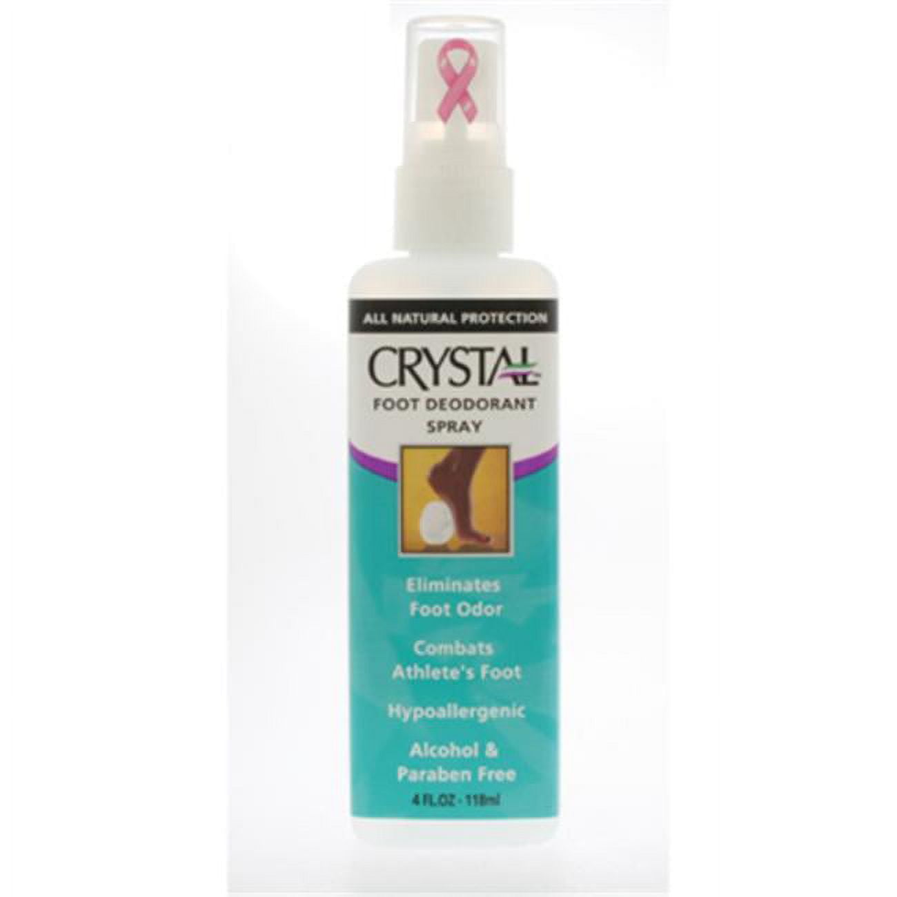 Crystal Deodorant 44187 Crystal Foot Deodorant Spray