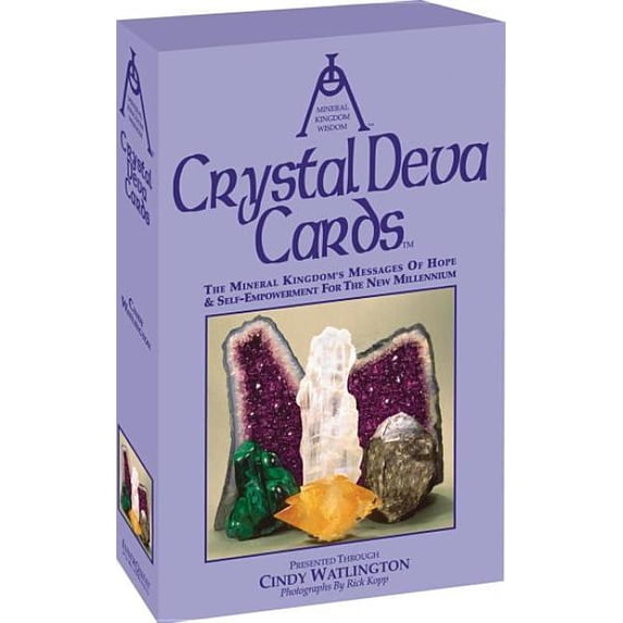 Crystal Deva Cards: The Mineral Kingdom's Messages of Hope and Self-Empowerment for the New Millennium (44 Color Cards +, (Paperback)