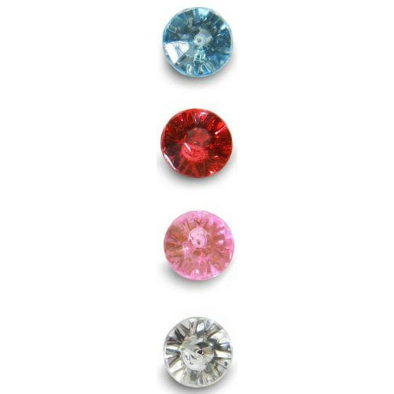 TCG Floral Premium Corsage Pin 2-in. Clear Crystal Diamond 100pcs