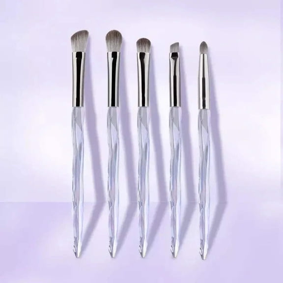 Crystal Diamond Cut Makeup Brush Set