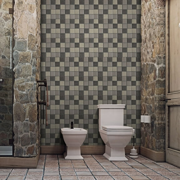 Crystal Diamond Tile Stickers, 10 Pack Self Adhesive Wall Decals for Mirror Furniture, DIY Bedroom Kitchen Decor, Sparkle Mosaic Stickers for Crafts