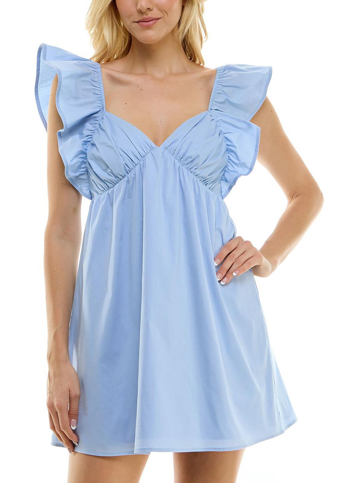 BABYDOLL POPLIN DRESS