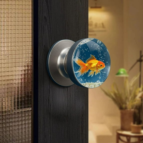 Crystal Door Handle, Decorative Glass Door Knob, Elegant Home Door Hardware, Clear Crystal Knob for Doors, Cabinets, and Furniture