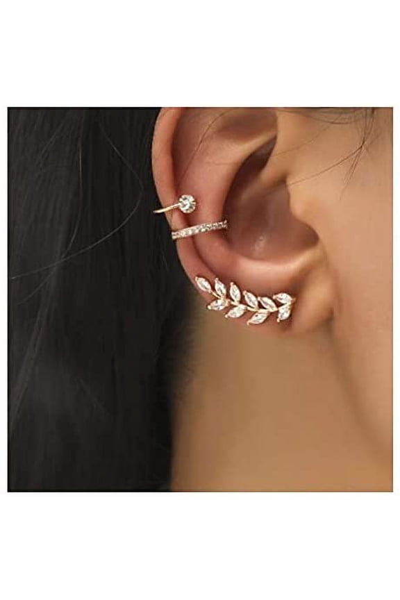 Crystal Double Ear Cuff
