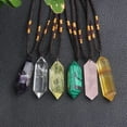 thumbnail image 1 of Crystal Double Point Necklace, 1 of 5