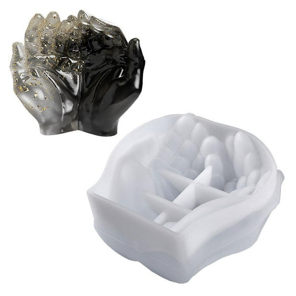 Crystal Drop Glue Resin Mold DIY Saucer/ashtray/storage Box- R6X2