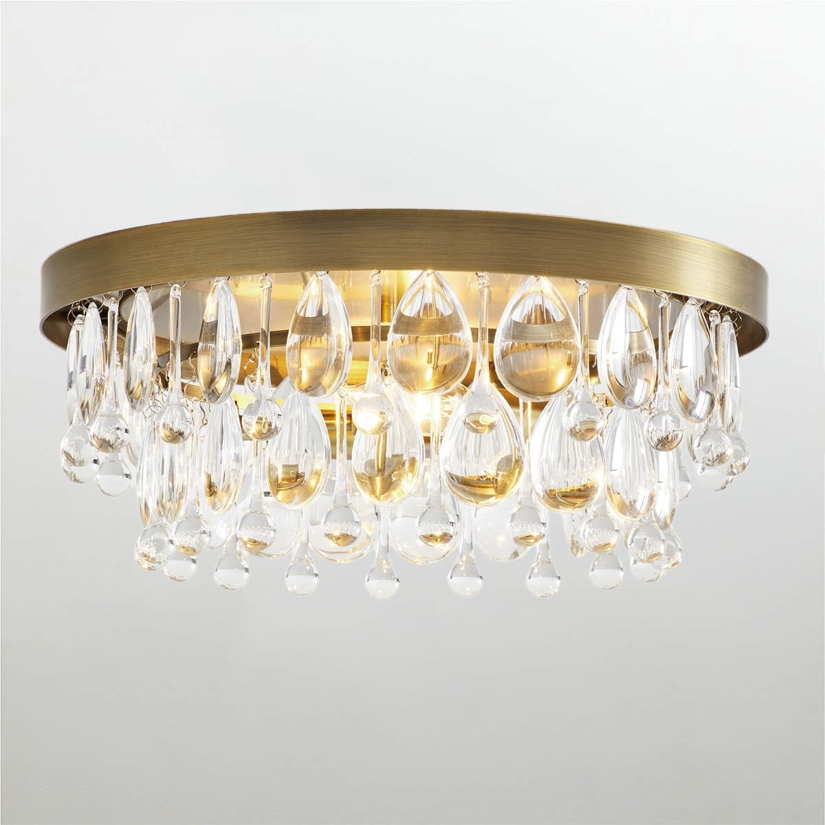 Crystal Droplets Glow Versa Flush Mount,Crystal Flush Mount,Flush Mount