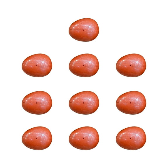 Crystal Eggs, Czzoypi Polished Agate Bird Egges 10PC, 20mm Mini Easter Egges Natural Gemstone Decorative Pieces