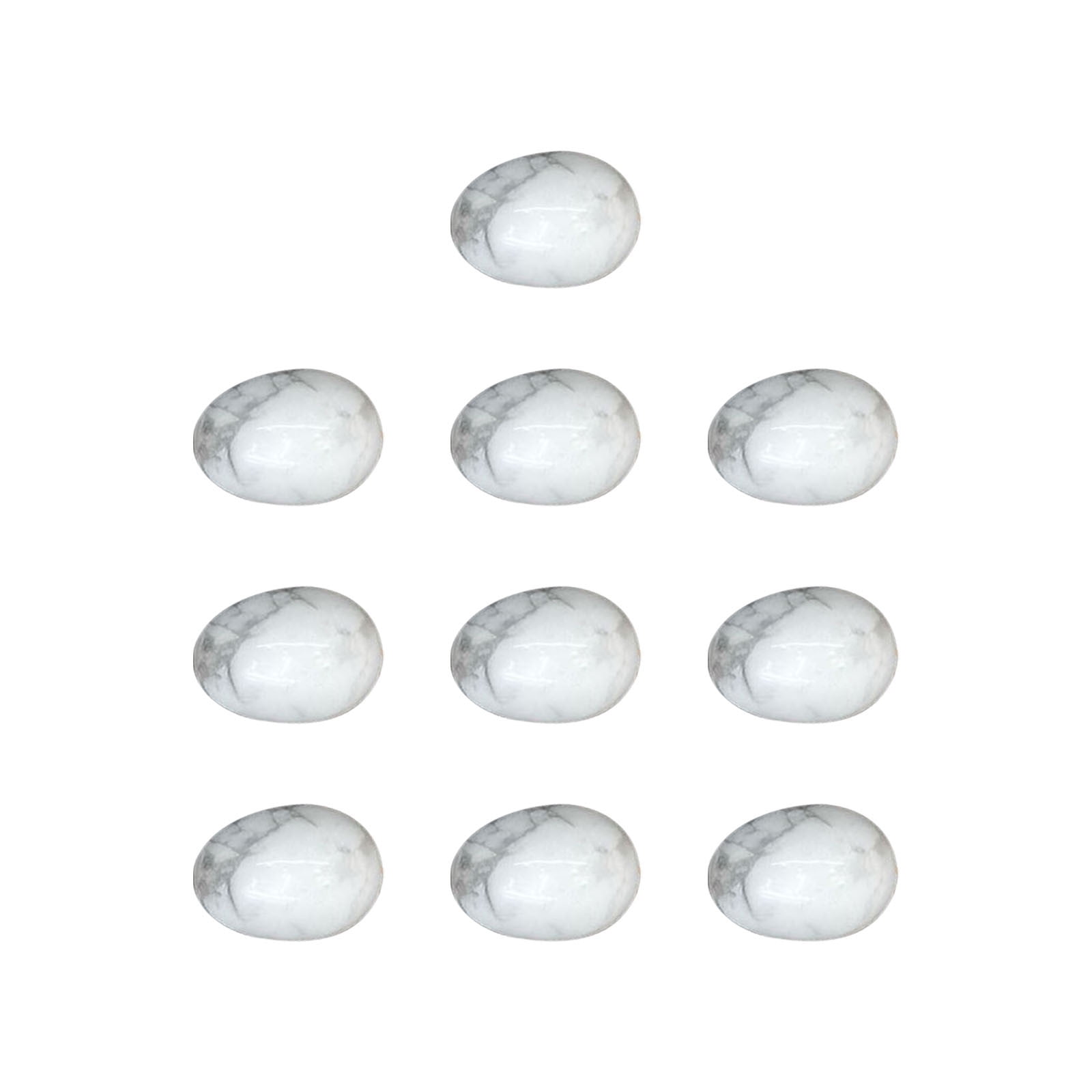 Crystal Eggs, Czzoypi Polished Agate Bird Egges Easter Decor, 20mm Mini ...