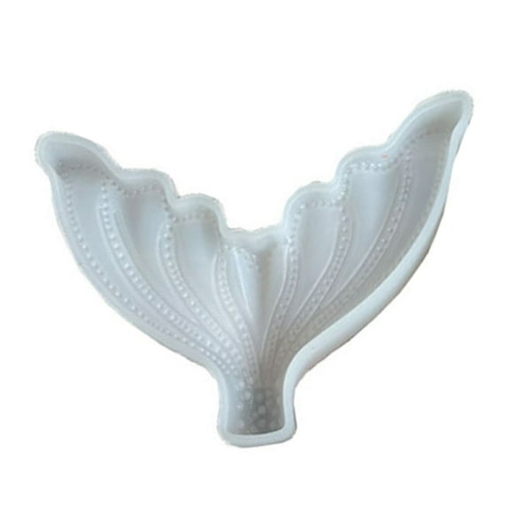 Crystal Epoxy Mold Mer-maid Fish Tail Set Fondant Baking Tool Gypsum Resin Candle Soap Clay Cake Decoration Mold