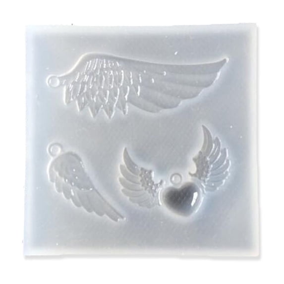 Crystal Epoxy Resin Mold Handmade Plaster Soap Mold Angel Shape ...