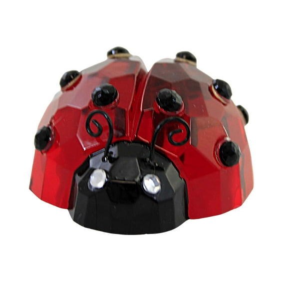 Crystal Expressions Ladybug Figurine Acrylic Symbol Of Luck Acry1000