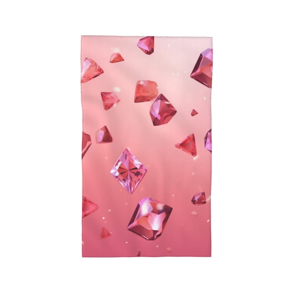 Crystal Falling Face Wash Cloth 27.5×16in Hand Towels Bathroom Soft Absorbent Kitchen Towel Spring Decorative Dish Hotel Gym Spa
