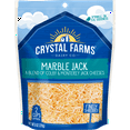 thumbnail image 1 of Crystal Farms Finely Shredded Marble Jack Cheese, 8 oz., Refrigerated, Resealable Plastic Bag, 1 of 11