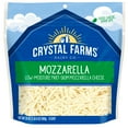 Crystal Farms Shredded Mozzarella Cheese, 24 oz., Refrigerated, Re