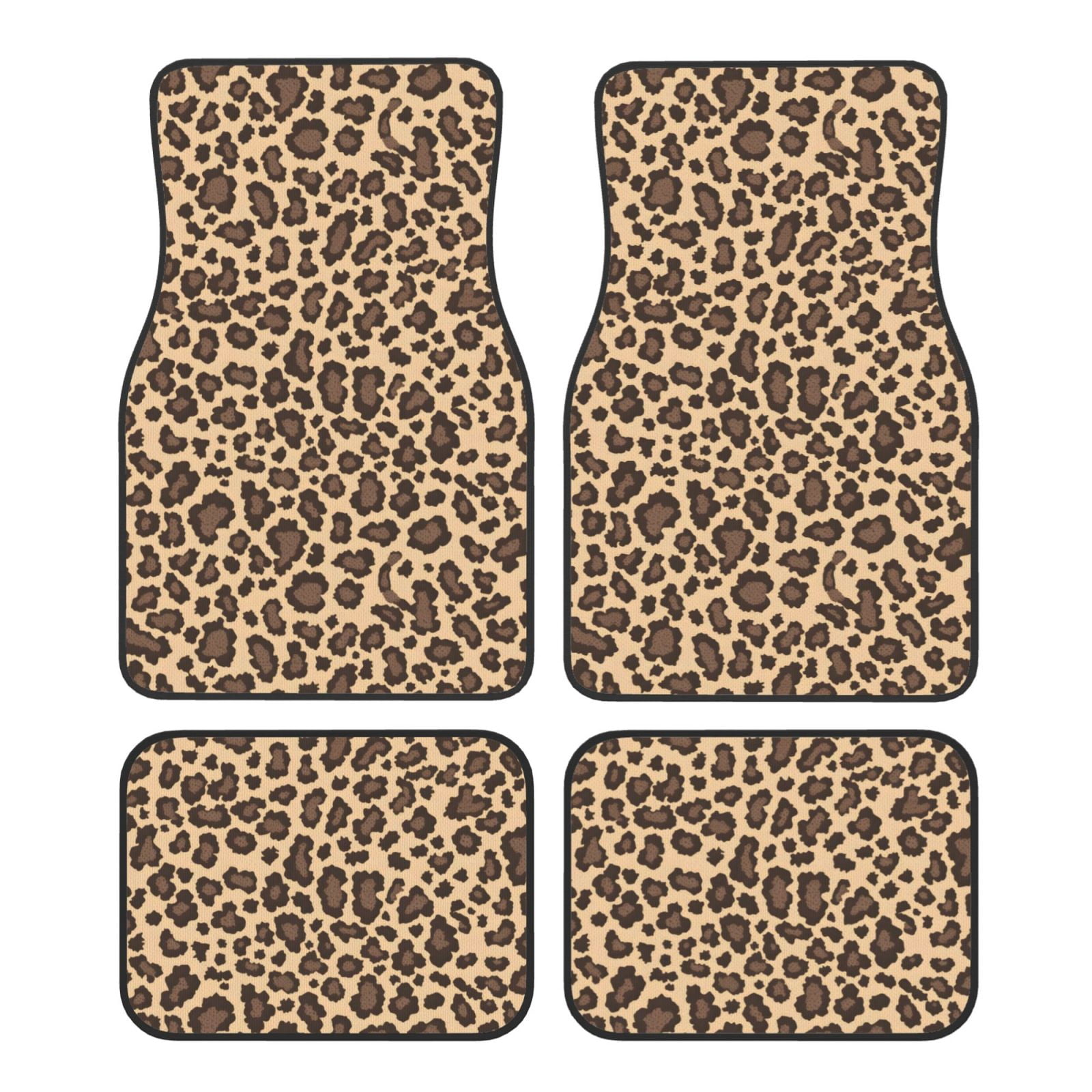 Crystal Fleece Car Floor Mats Set Of Four - Bottom Injection Molded For ...