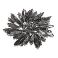 thumbnail image 1 of Crystal Flower Brooch, 1 of 2
