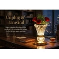 thumbnail image 1 of Crystal Flower Table Lamp, Gold Base 3-in-1 LED Night Light Vase, Color-Changing Function, Energy-Saving Bulb, Gold Table Lamp for Bedroom, Living Room, Wedding Night Lighting., 1 of 5