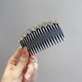 thumbnail image 1 of Crystal Flowers Comb Bangs Hair Clip for Women Braid Broken Hairpin Inserted Comb Pressure Pin Girls Hair Accessories Jewelry, 1 of 9