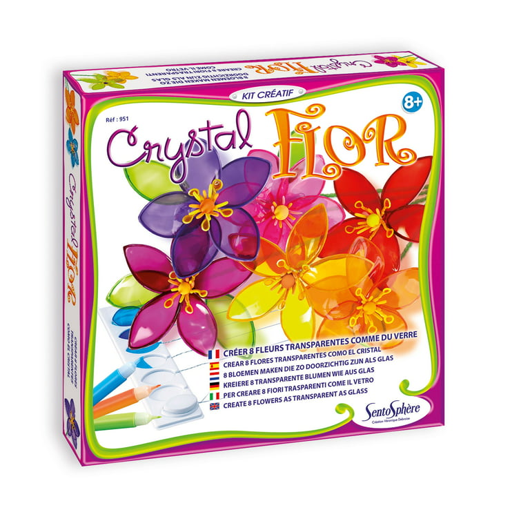 Sentosphere USA Crystal Flowers Creative Kit