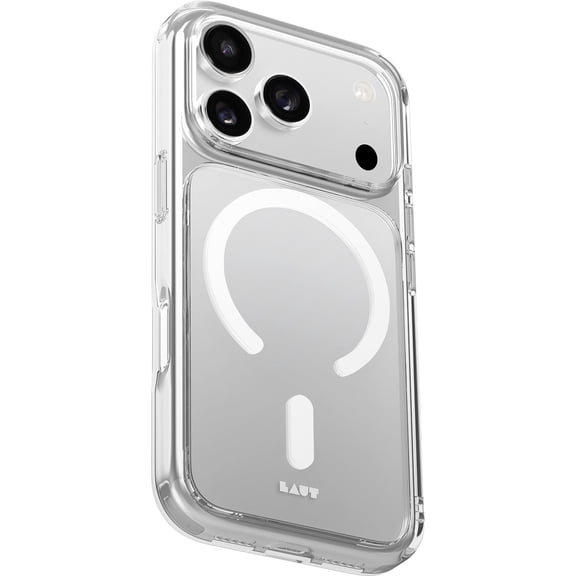 LAUT Crystal Fluro for iPhone 17 Pro - Clear Light Grey