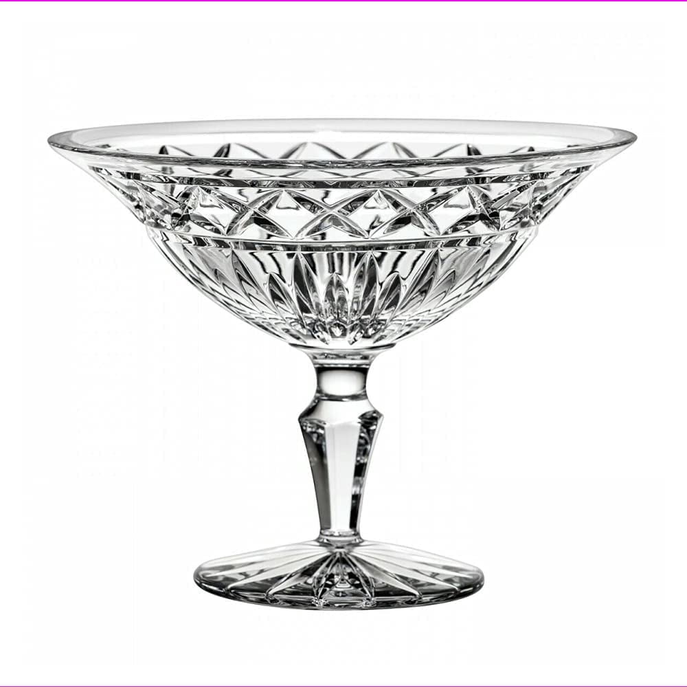 Crystal Footed Compote
