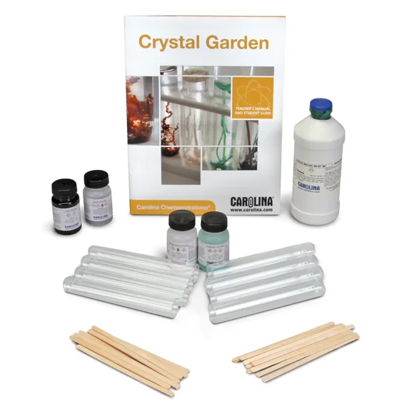 Crystal Garden Kit, Includes Teacher's Manual With Reproducible Student Guide