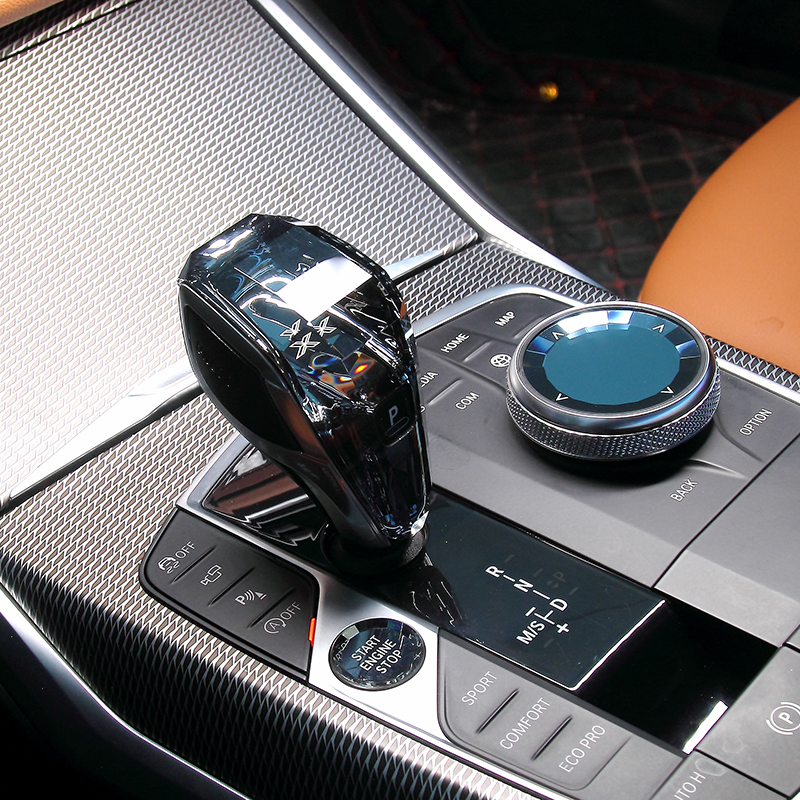 Crystal Gear Shift Knob Set for BMW X5 Series G05 X6 Series G06 X7 G07 ...