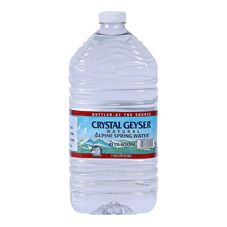 Crystal Geyser Natural Alpine Spring Water - 1 gal jug