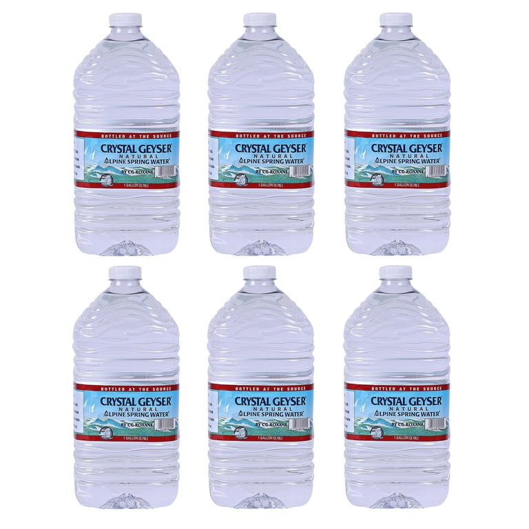Crystal Geyser, Bottled Water, 128 Fl Oz, Spring Source - Walmart.com