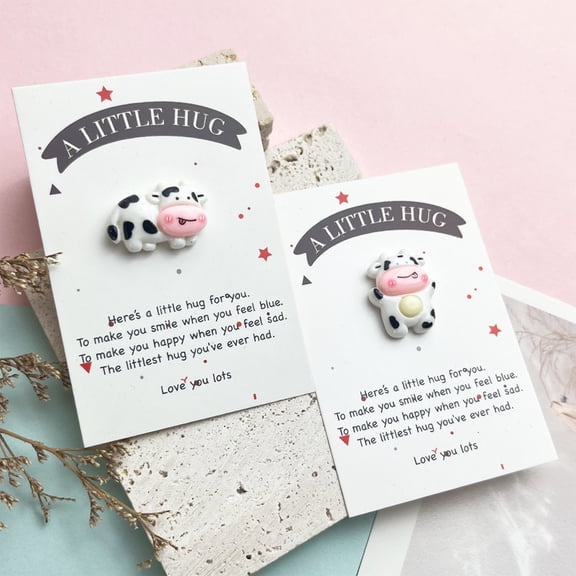 Crystal Gift Pocket Card – Cute Shaped Multicolor Jewelry, Durable Plastic & Paper, Compact 9x6cm, Perfect for Gifting, Includes Writeable Greeting Card